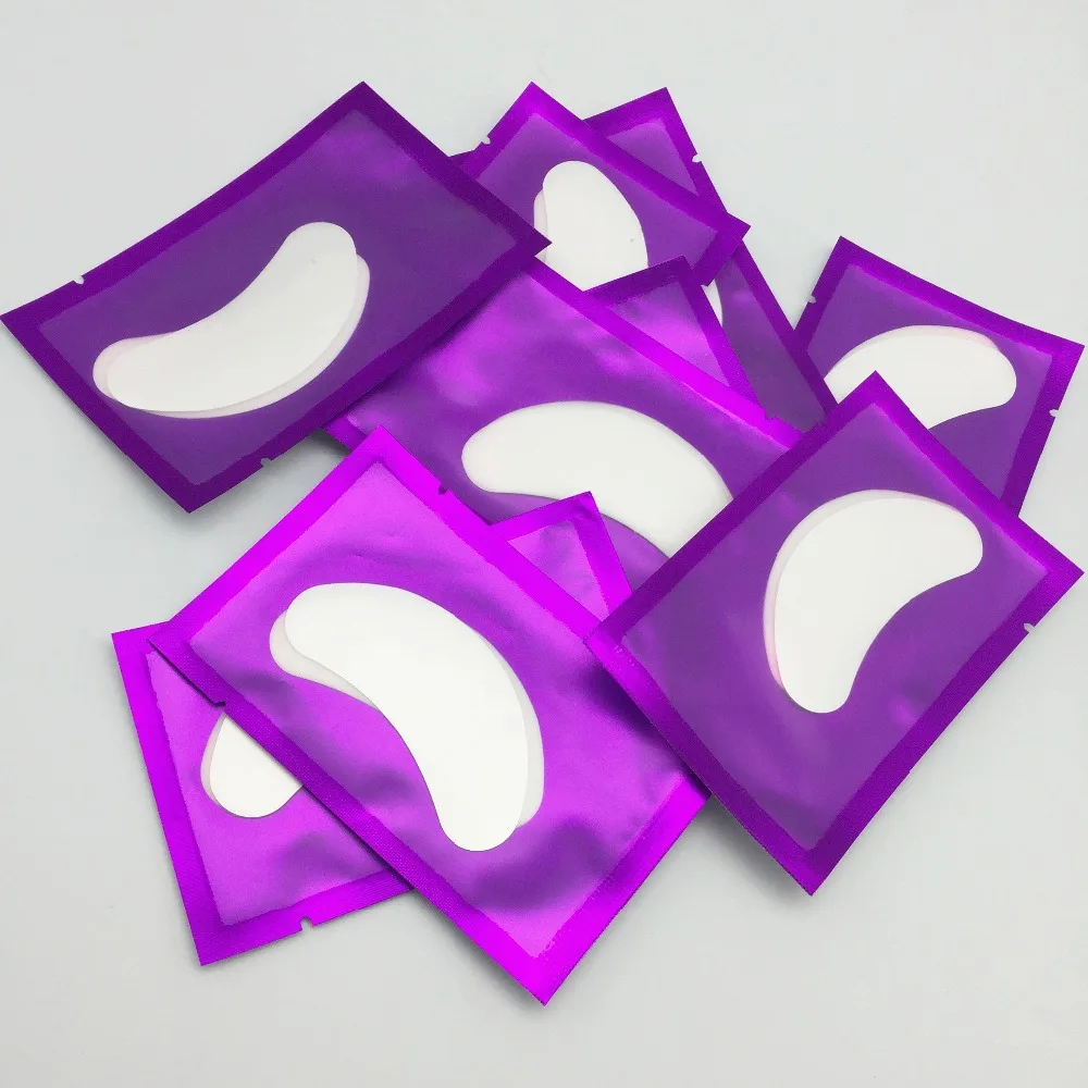 50pcs Makeup tool Eyelashes Paper Patches Eye Pads Women eyelash