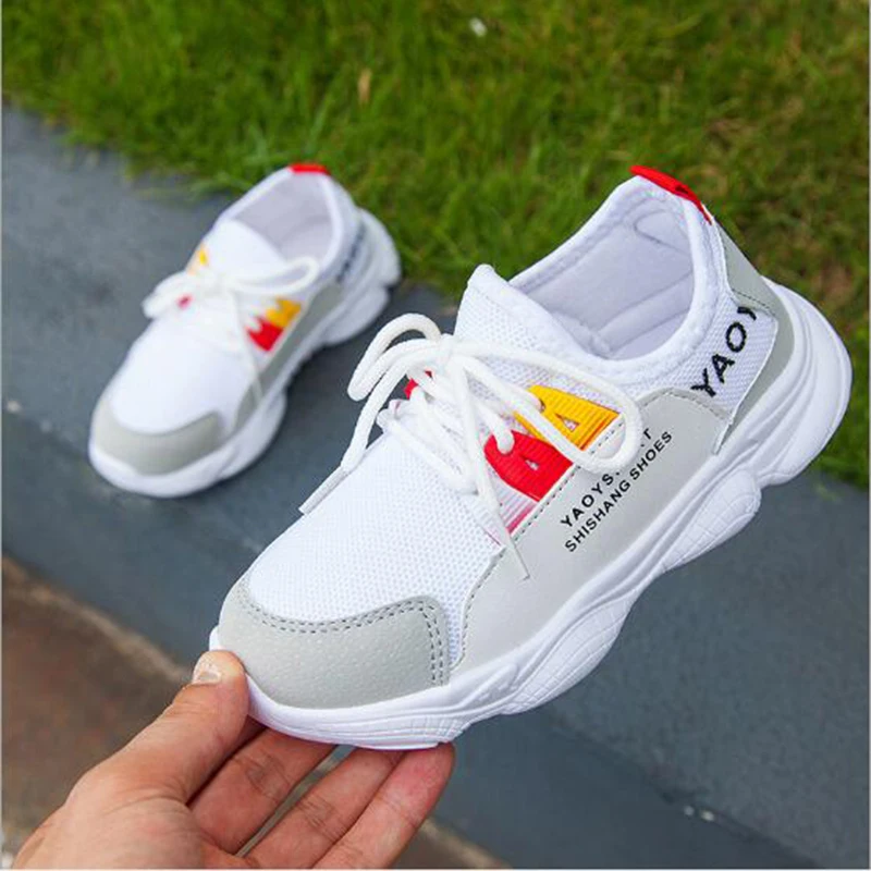 RIAROSA 2018 Kids shoes Air mesh boys and girls casual shoes colorful Patchwork suit for middle children 2-14 T RIAROSA 2018 Kids shoes Air mesh boys and girls casual shoes colorful Patchwork suit for middle children 2-14 T