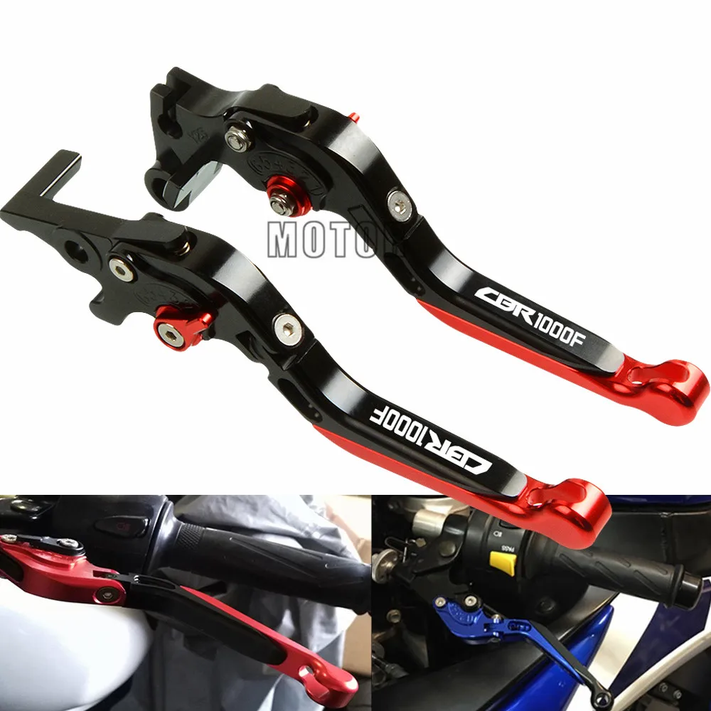 CNC для Honda CBR1000F SC24 CBR 1000F 1993 1998 мотоциклетные регулируемые складные выдвижные