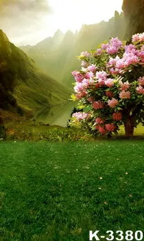 

Fantasy Photographie Photo Background 5x7ft Pretty Landscape Paintings Backdrops Studio Vinyl Colorful Flowers Scenic Background