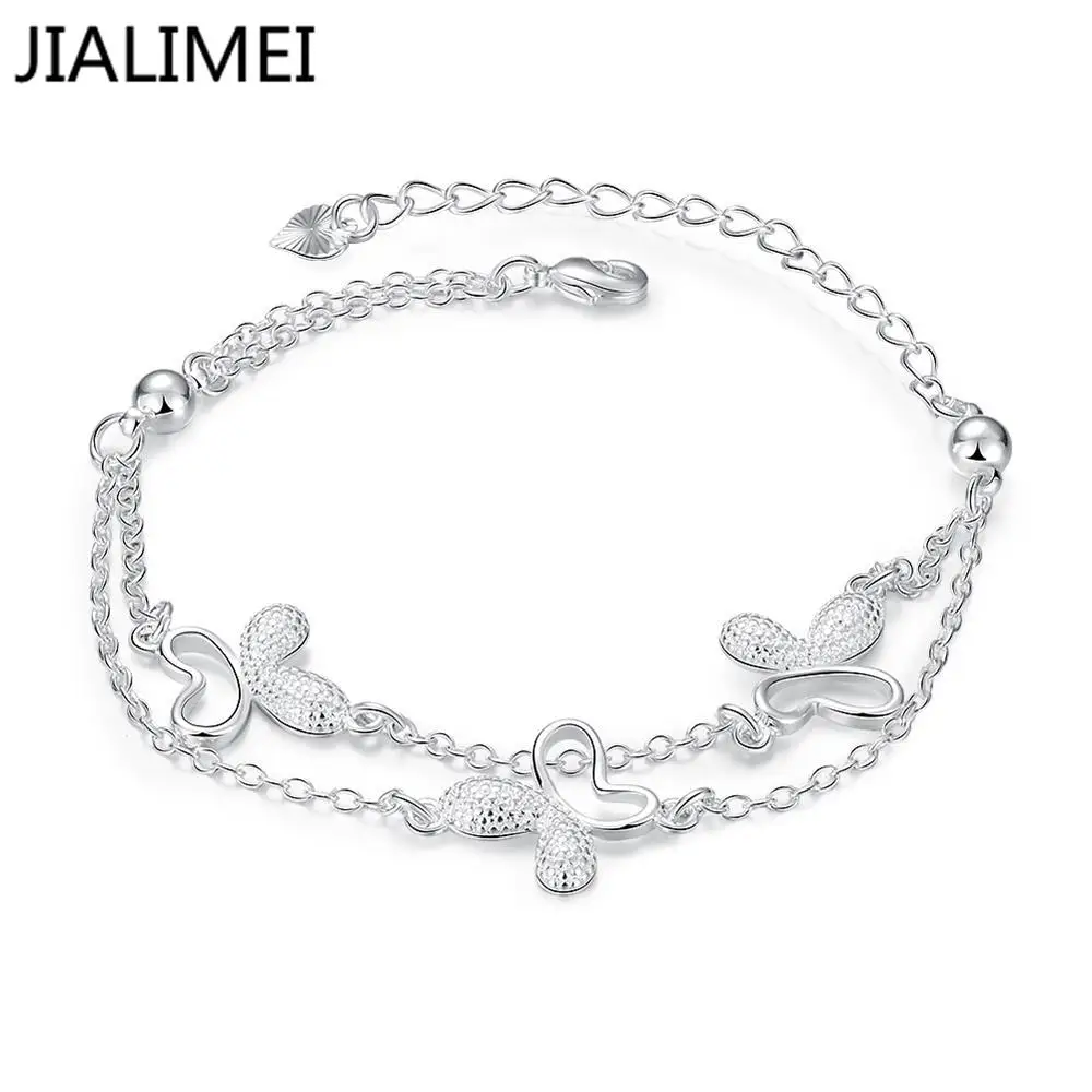 

Big promotion popular Factory Price hot sale Bracelets Chain, wholesale fashion jewelry 925 Silver Bangle Bracelet H409