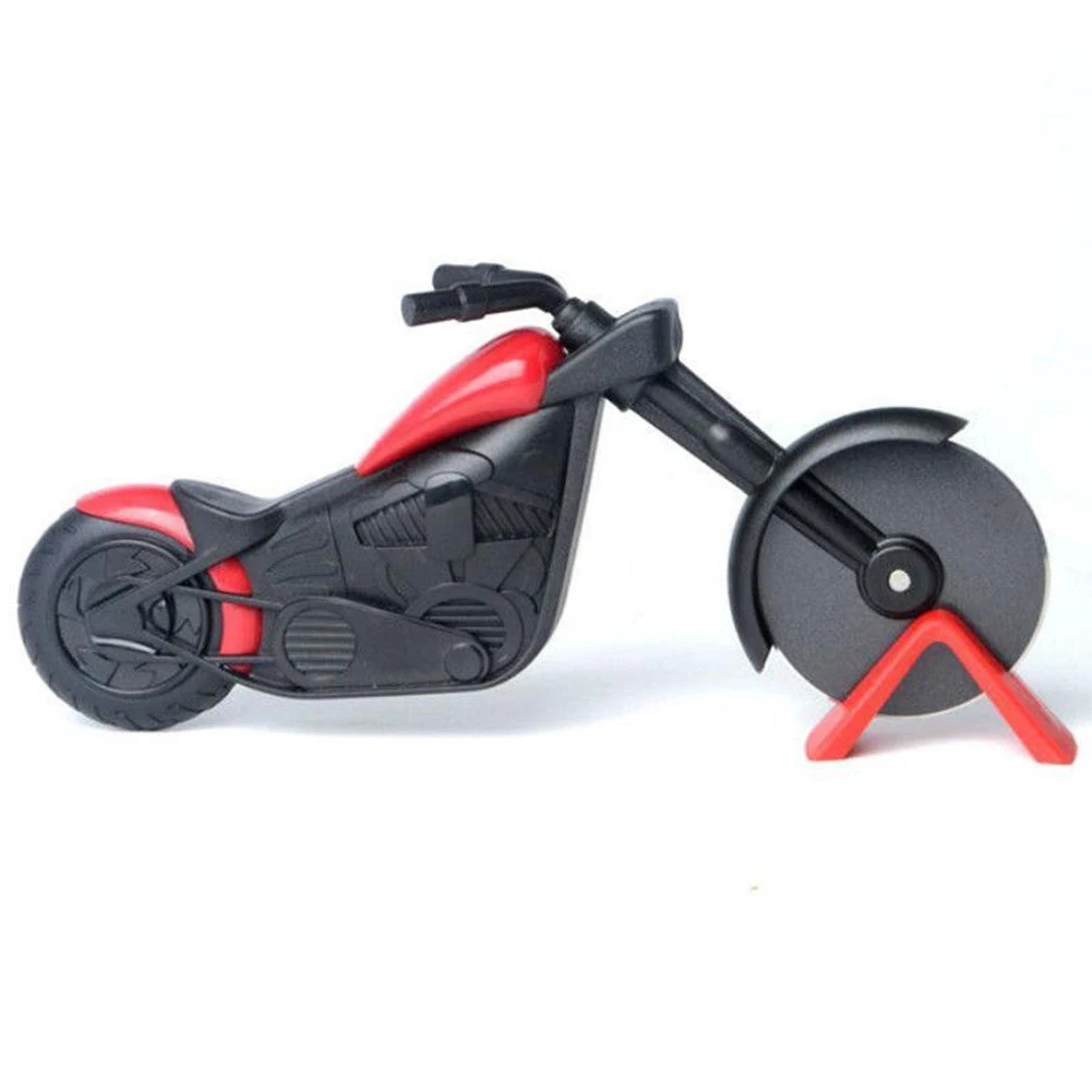 

Stainless Steel Pie Baking Accessories Kitchen Tool Portable Slicer Motorcycle Model Pastry Cutter Pizza Knife
