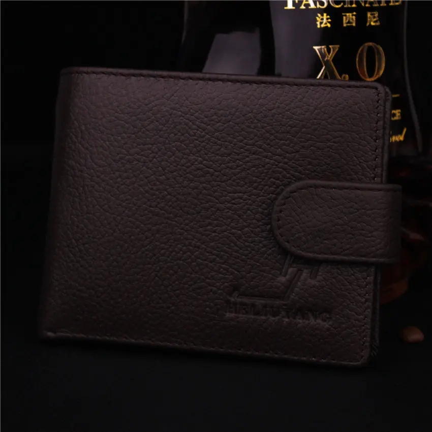 Men's wallet Fashion genuine leather Men Wallet with Coin Bag Zipper Money Purses Dollar Slim Buckle Wallet Buckle wholesale 468 Men's wallet Fashion genuine leather Men Wallet with Coin Bag Zipper Money Purses Dollar Slim Buckle Wallet Buckle wholesale 468