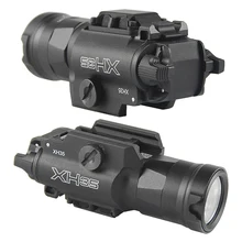 XH35 Weapon light Tactical Flashlight Airsoft Dual Output Ultra-High White LED Brightness Strobe Adjustment Weaponlight Hunting XH35 Weapon light Tactical Flashlight Airsoft Dual Output Ultra-High White LED Brightness Strobe Adjustment Weaponlight Hunting