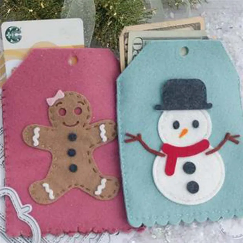 

GJCrafts Gingerbread Man Die Cutting Dies 2019 for Card Making Scrapbooking DIY Album Embossing Paper Craft Stencil Metal DieCut