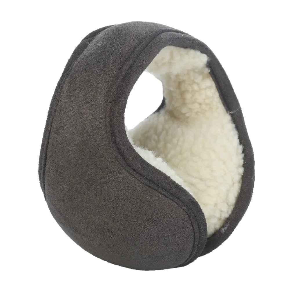 Winter Earmuffs Unisex Foldable Ear Warmers Adjustable Warm Plush Earflap Warmer