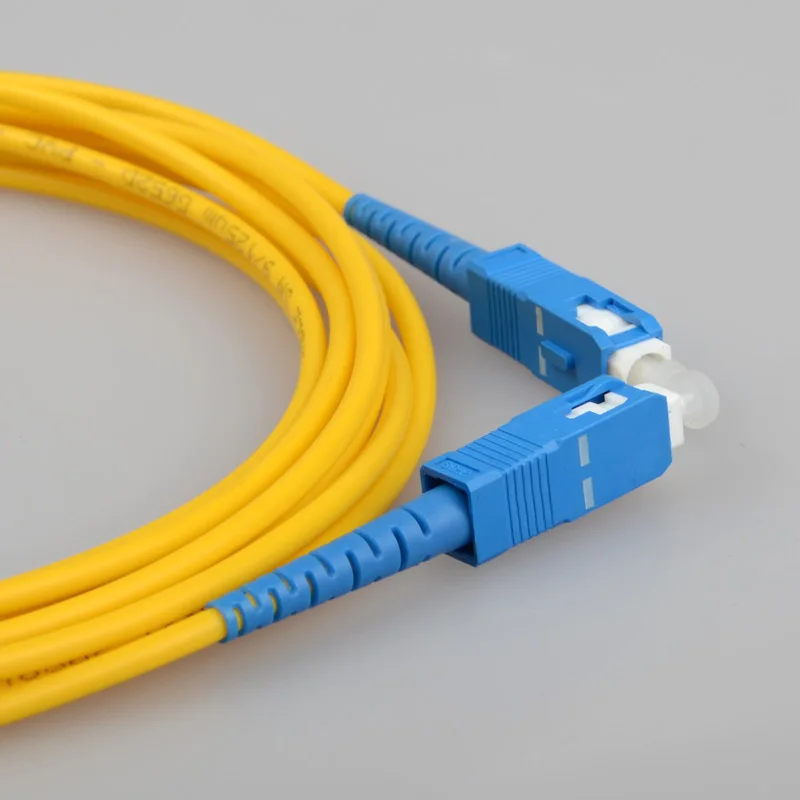 SC к волоконно оптический перемычка UPC одномодовый 9/125um Simplex 3 5 10 15 20 m ftth Фабричный