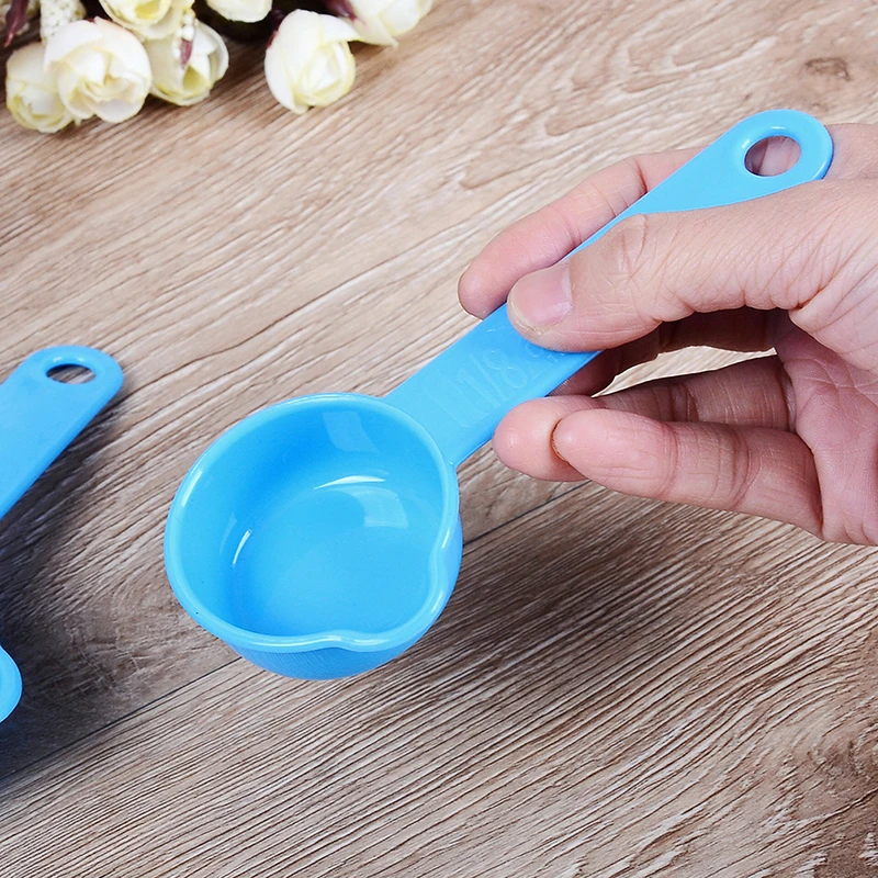 5pcs/set Measuring Spoons Kitchen Baking Measuring Tools Random Plastic