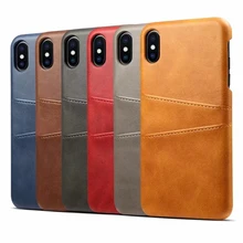Тонкий из искусственной кожи чехол для iPhone X XR XS MAX 11 pro max роскошный задний Чехол держатель для карт кошелек для 8 7 6 6s plus чехол s кожаный