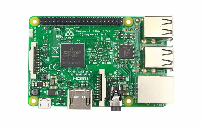 RS Version Made in UK Original Raspberry Pi 3 Model B RPI 3 with 1GB LPDDR2 BCM2837 Quad-Core WiFi&Bluetooth4.0