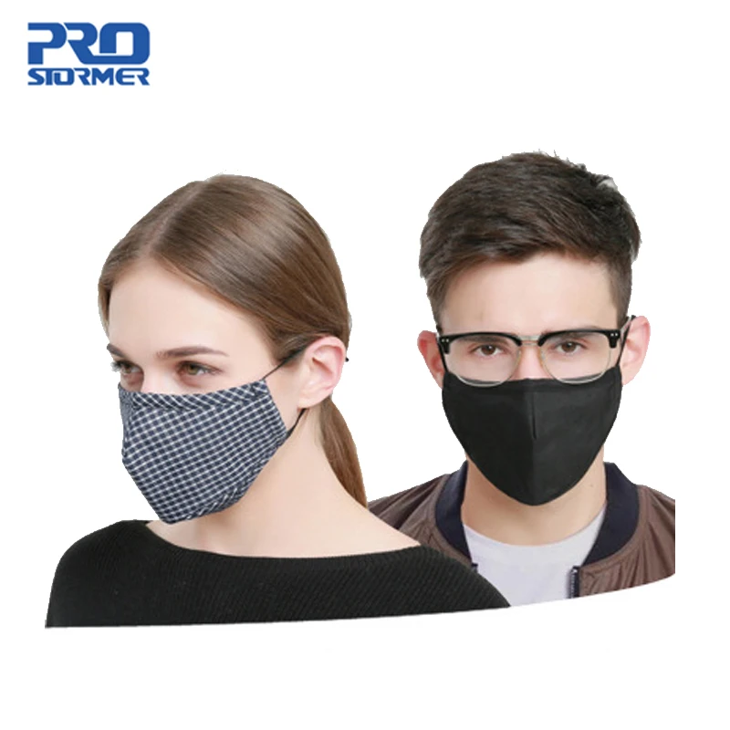 

Prostomer Spring, summer, autumn and winter cotton anti-fog dustproof mask PM2.5 activated carbon mask 05