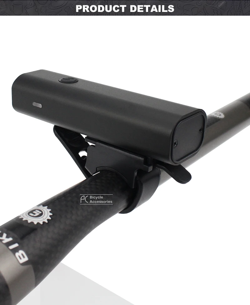 PCycling велосипедный светильник USB Перезаряжаемый алюминиевый сплав Водонепроницаемый CREE светодиодный велосипедный передний светильник 400 люмен 3 режима велосипедный светильник
