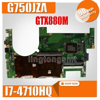 

G750JZA motherboard 2D REV 2.0 I7-4710HQ CPU Support GTX880M 4GB For Asus G750JZ G750J laptop motherboar 100% test shipping