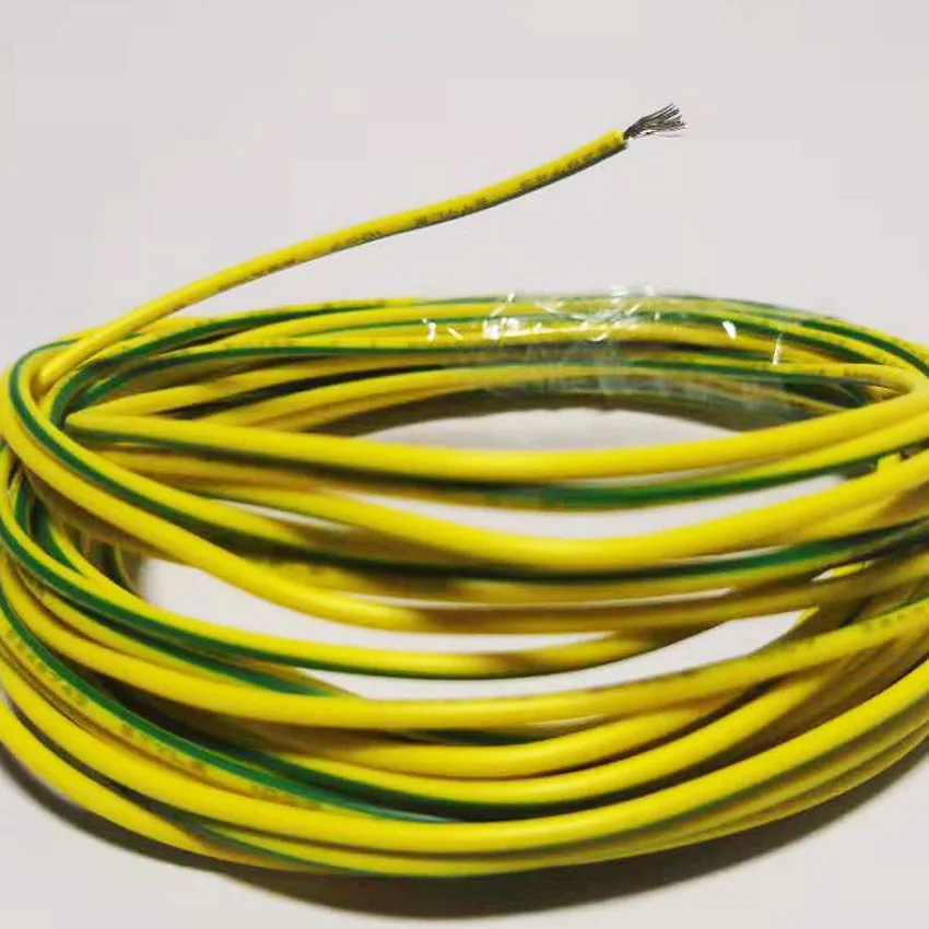 10 м 24AWG UL1007 гибкий электронный провод 24 awg 1,4 мм ПВХ электронный провод DIY ремонт кабель подключения 12 цветов 1007 изолированный провод - Цвет: Two-color wire
