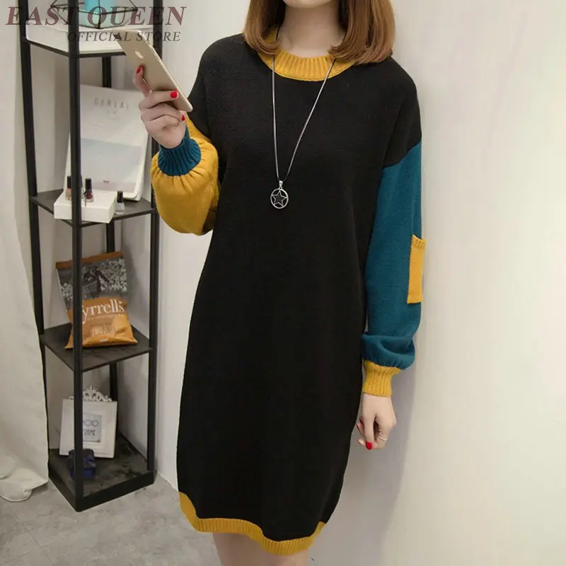 Women winter autumn cashmere pullovers sweater dress women sweaters and female pullover sweater for women DD306   F