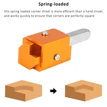1 шт. Быстрая резка угловая стамеска деревянный долото для квадратная петля резцы мортизация под прямым углом дерево для столярных работ инструменты
