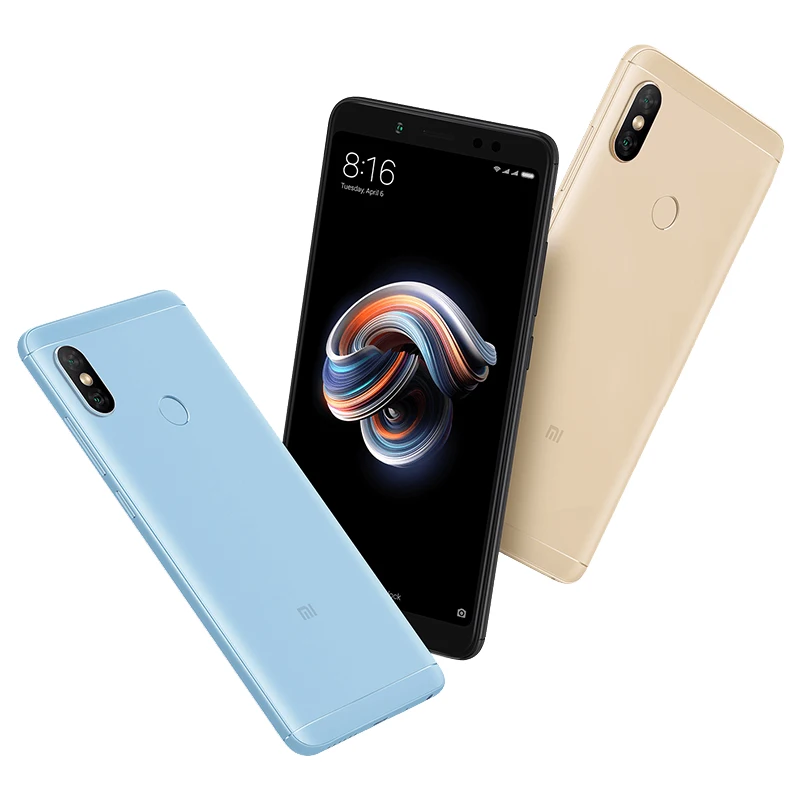 Xiaomi Redmi Note 5 4 Гб 64 глобальная версия смартфона 99 ''Snapdragon 636 4G LTE двойная камера 4000