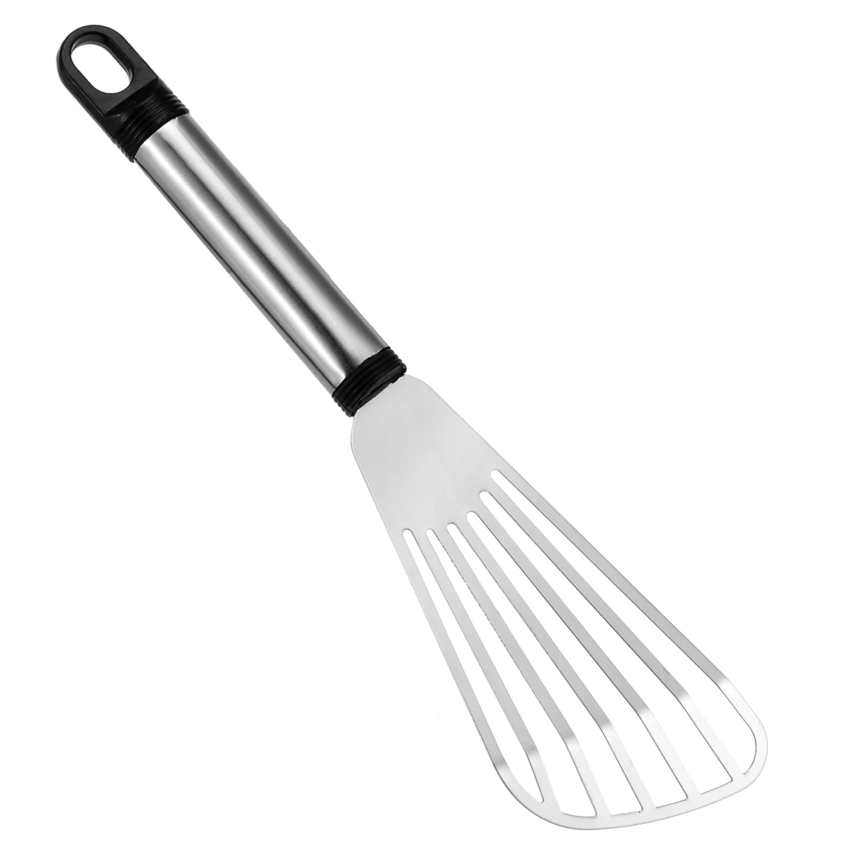 1pc Stainless Steel Flat Fish Slice Fish Frying Turner Spatula Leaky Shovel Home Kitchen Cooking Tool