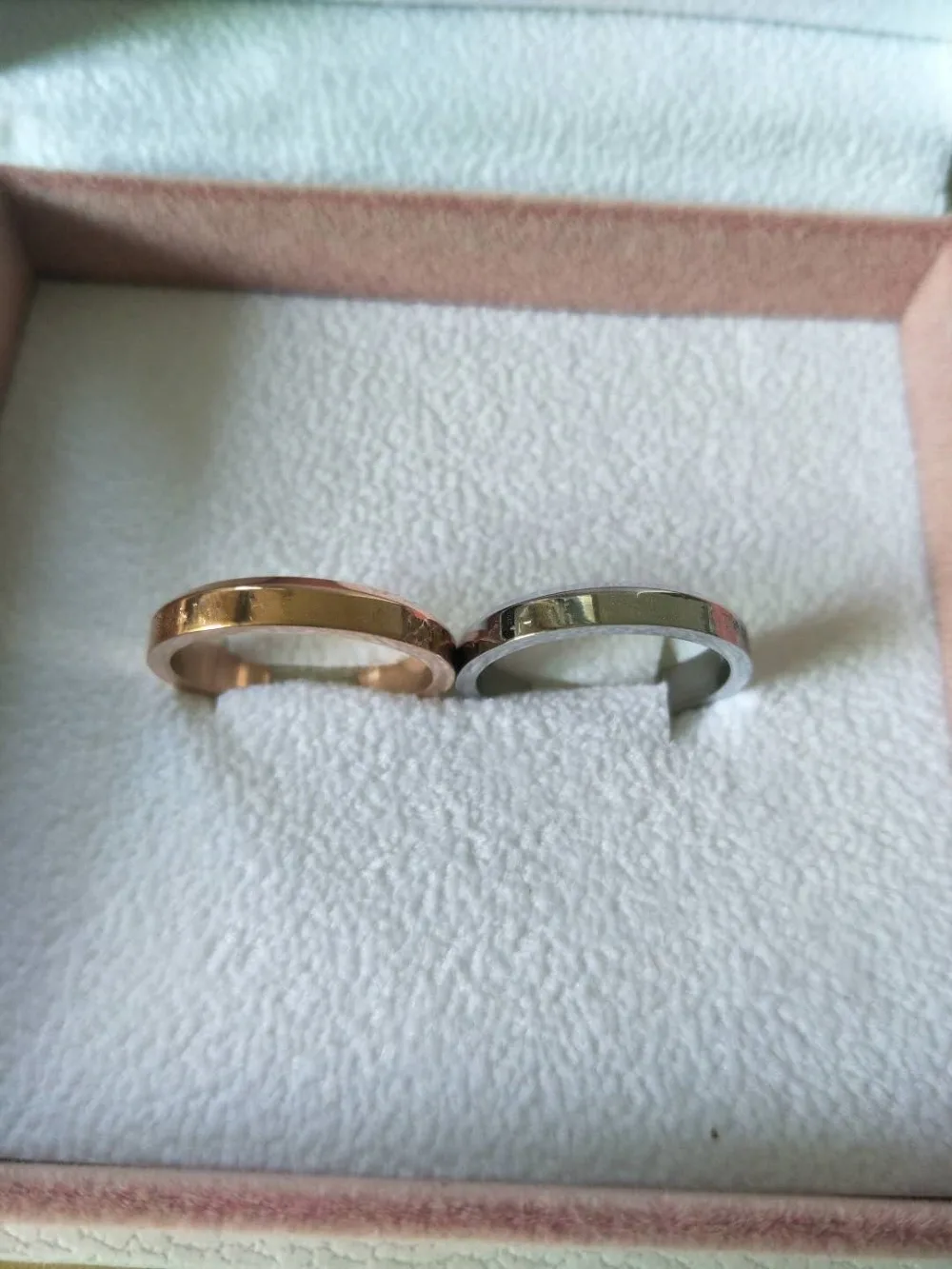 

2019 new listing crystal original titanium steel plating rose gold porcelain DW WOMAN MAN couple ring