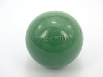 

Natural Collectible Green Aventurine Gems Stone Round Ball Decor Statue Sphere Handball Health Massager 30mm 5Pcs/Pack