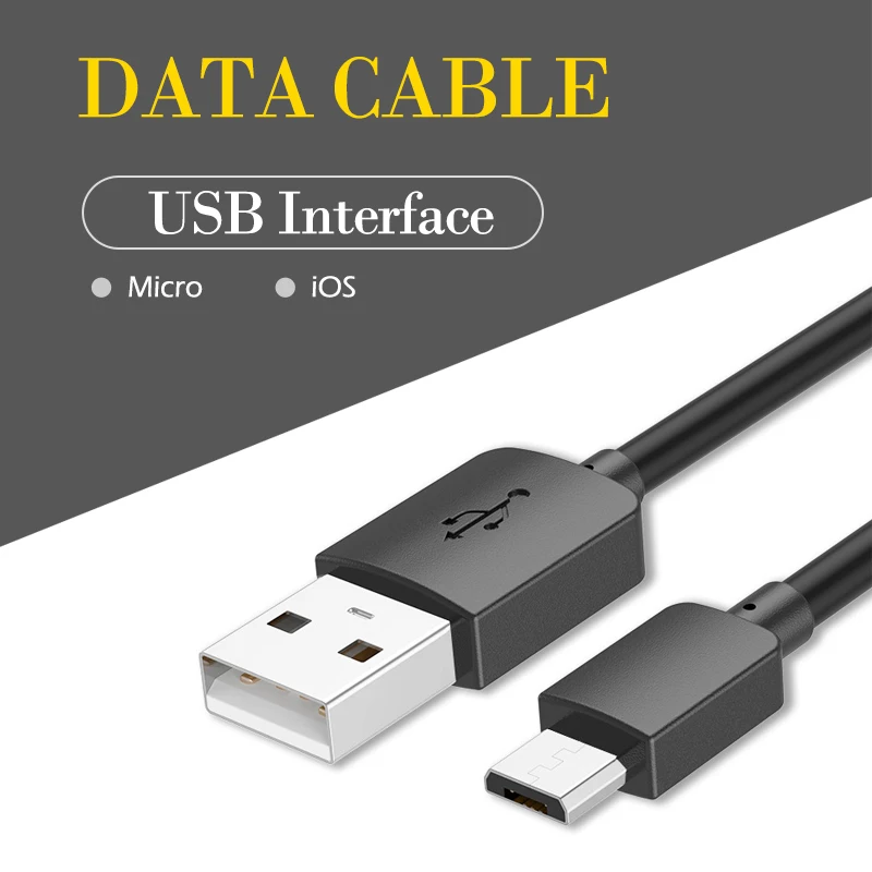 5V2A Micro iOS usb кабель 1 м 2 м 3 м кабели для быстрой зарядки мобильного телефона Android зарядное устройство кабель для передачи данных черный и белый