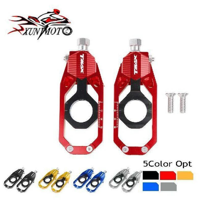 Motorcycle Parts Moto Chain Adjusters Tensioner Catena w/ Spool For 2013 2014 2015 2016 Yamaha TMAX 530 | Автомобили и мотоциклы