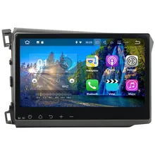 2GB RAM Quad core Android 7.1.2 Car Radio Bluetooth 1 din car stereo support 4G LTE For Honda CIVIC 2012