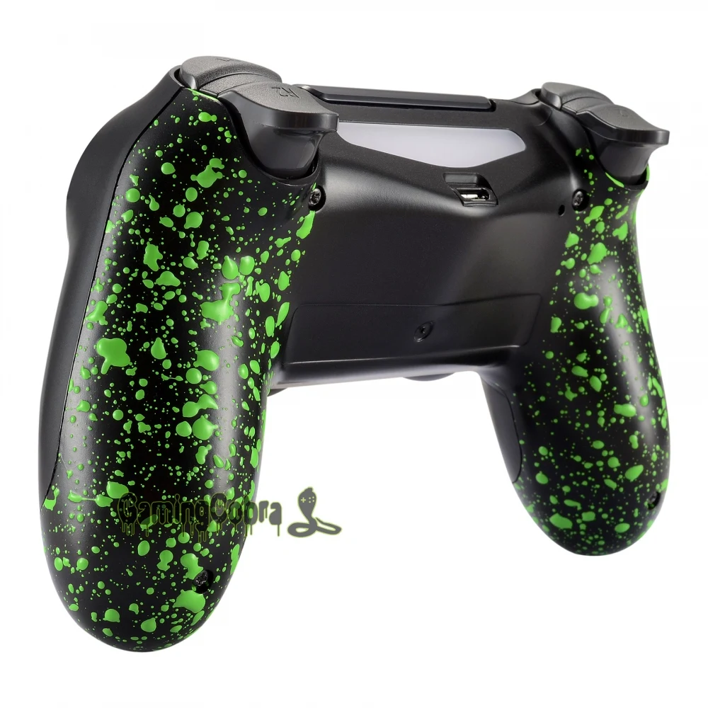 

Textured Green Comfortable Non-slip Back Shell for PS4 /Slim/Pro Game Controller JDM-040 JDM-050 JDM-055 #SP4BR05