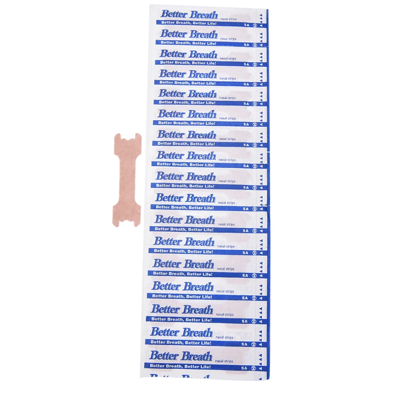 

10 Pcs Sleeping Stop Snoring Easier Breathe Better Strap Nose Anti-snoring Paste Nasal Ventilation Strips Size S L