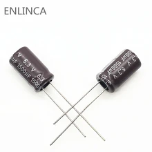 20 шт./лот 6,3 V 1500 мкФ 8*20 низкая ESR/сопротивление высокой частоты алюминиевый электролитический конденсатор с алюминиевой крышкой, 1500UF6 образования легкой пены. 3V 8*20 20