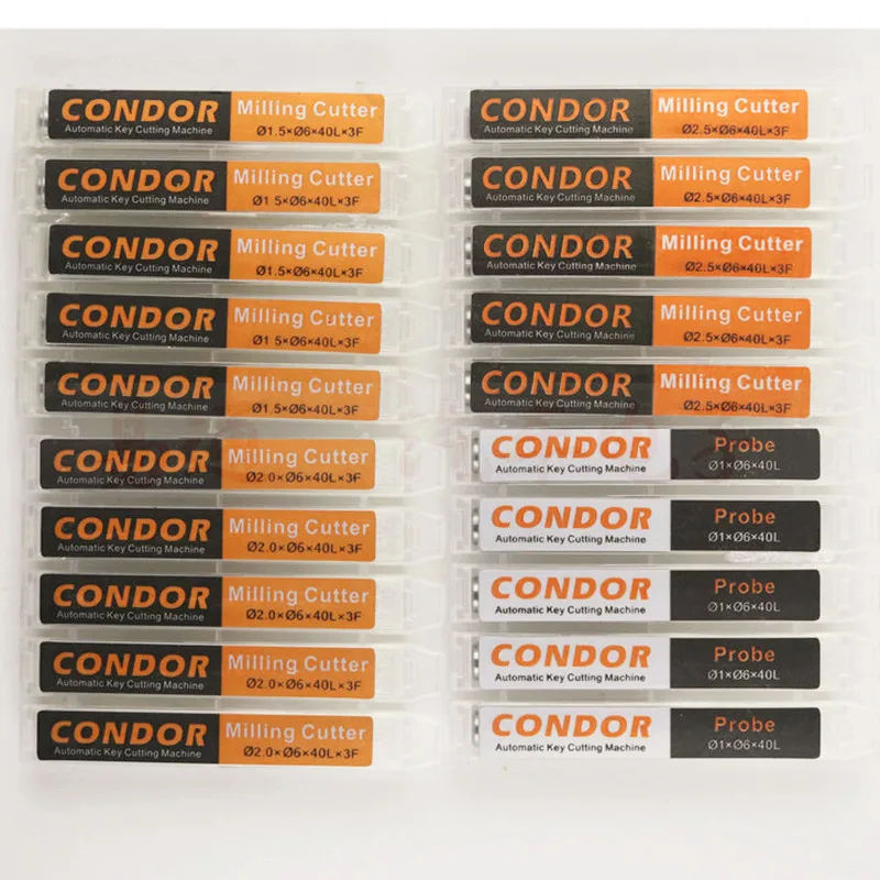 Оригинальная фреза Condor IKEYCUTTER XC MINI & 007 зонд Decorder 1 0 мм 5 2 для слесаря | Инструменты