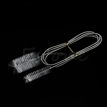 Горячая Гибкая Очищающая щетка с двойной трубкой щетка для фильтрующего насоса аквариумная трубка шланг и Прямая поставка