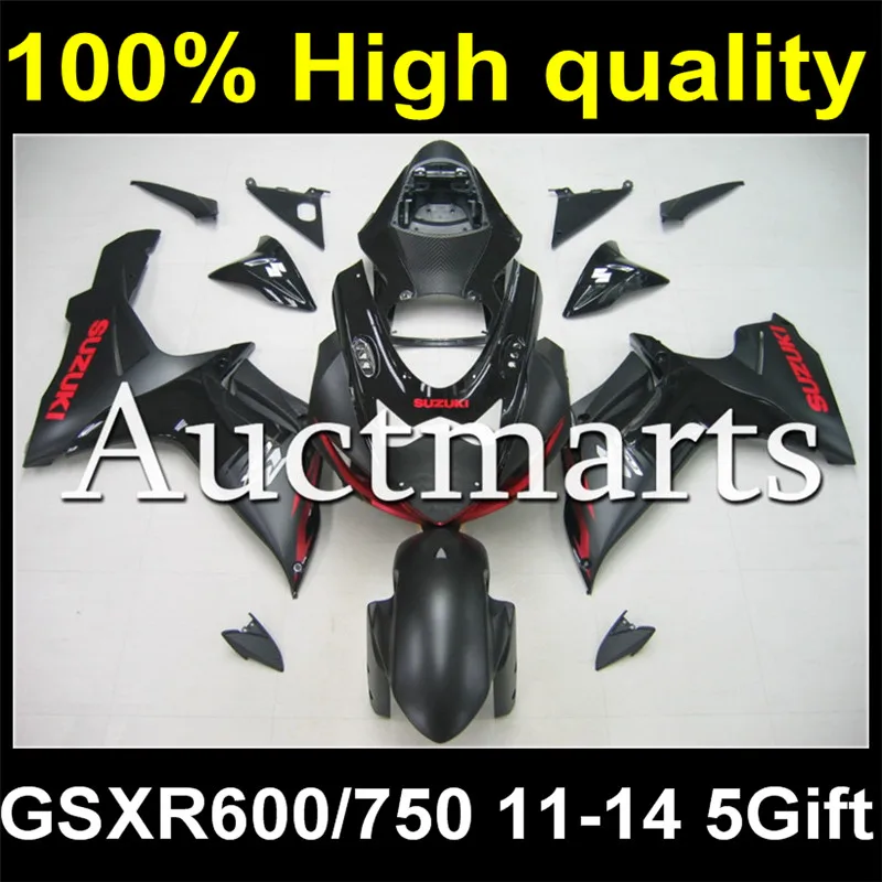 

Complete Plastic Body Fairing Kit Set For SUZUKI GSXR600 GSXR750 GSXR 600 750 2011 2012 2013 2014 11 12 13 14 Fairing S11-141177