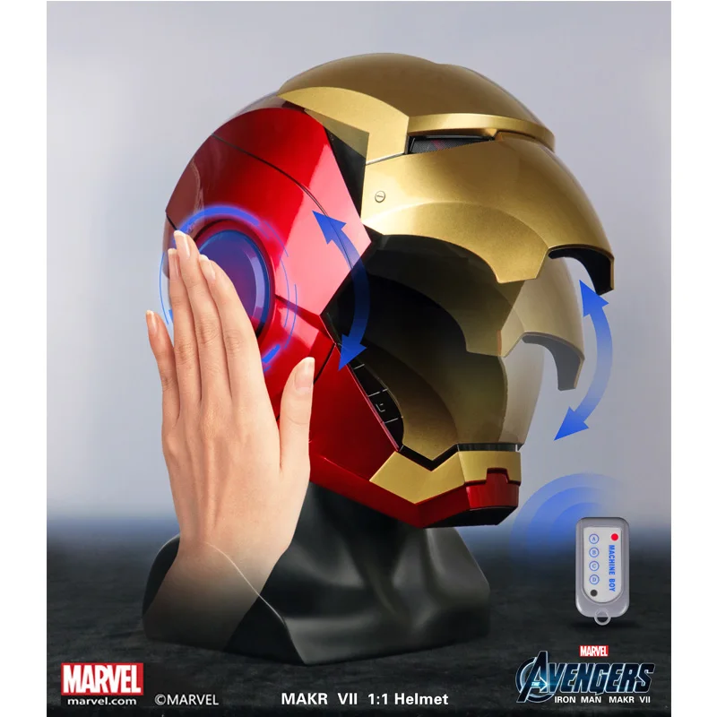 

Roan Toys Killerbody Avenger 1/1 Ironman MK46 MK7 MK3 MK50 Helmet Remote Control Collection Figure Statue