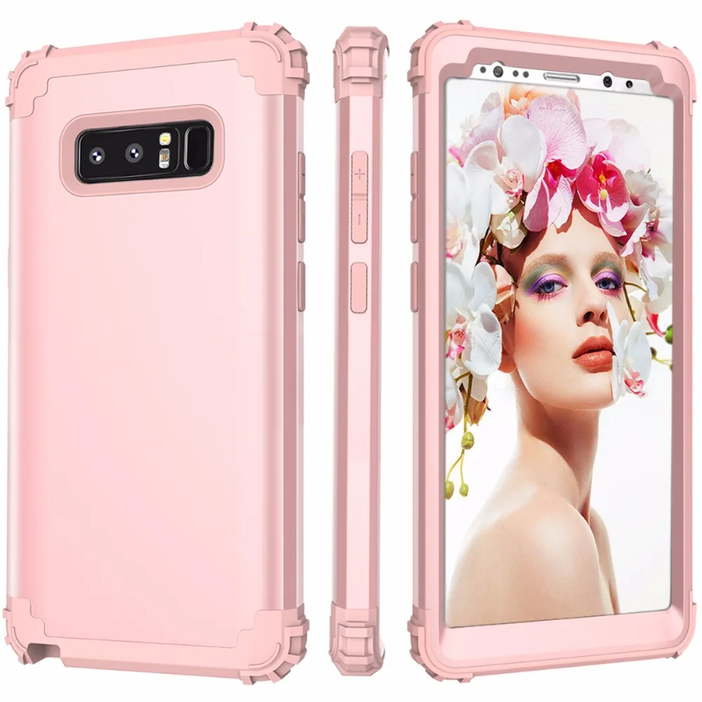 Note 8 Phone Case Heavy Duty High Impact Resistant Hybrid PC Rubber Protective Cover Case For Samsung Galaxy Note 8 Coque Capa Note 8 Phone Case Heavy Duty High Impact Resistant Hybrid PC Rubber Protective Cover Case For Samsung Galaxy Note 8 Coque Capa