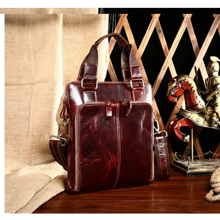 Men Messenger Bags Vintage Crazy Horse Genuine Leather Men handBag Shoulder Crossbody Bags Small Male Bag Leather Handbags brown Men Messenger Bags Vintage Crazy Horse Genuine Leather Men handBag Shoulder Crossbody Bags Small Male Bag Leather Handbags brown