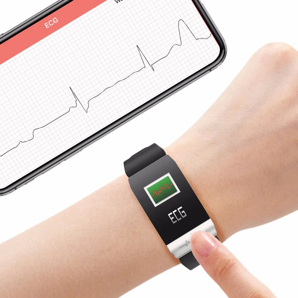 Хит, Смарт-часы, пульсометр, измеритель артериального давления, ЭКГ Q1S, фитнес-трекер для сна, покупка для Носимых устройств, умные часы
