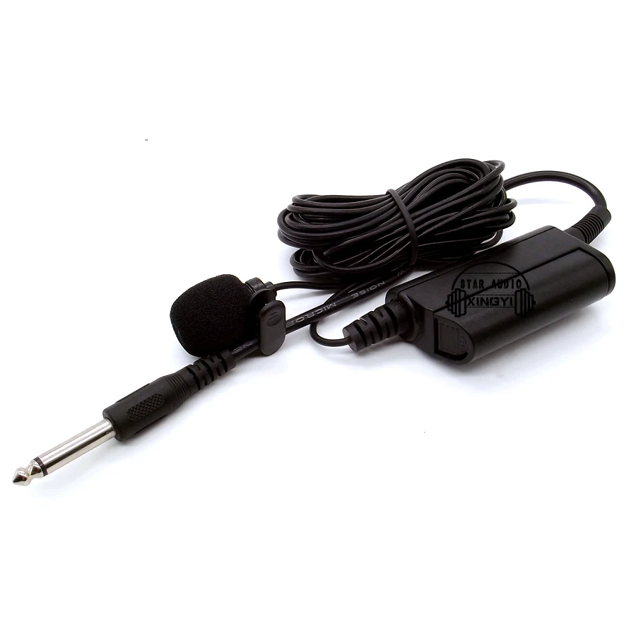 Professional Guitar Musical Instrument Microphone System Lavalier Lapel Condenser Microphones Tie Clip Mic Mike Microfone Lapela