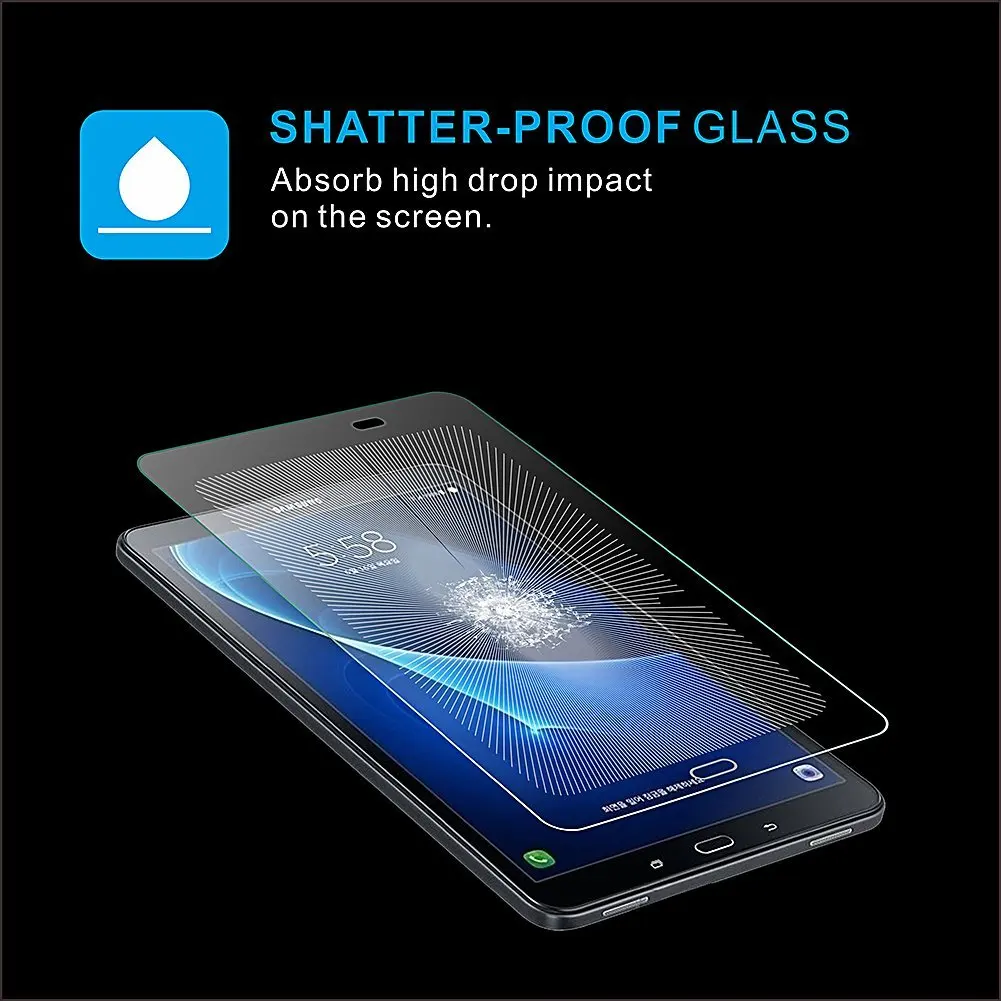 Wear-Resisting Tempered Glass Screen Protector f Samsung Galaxy Tab A 10.1 T587P 