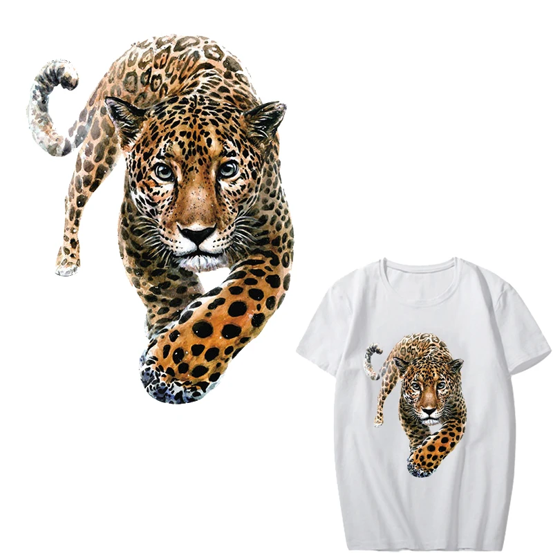 

Iron on Tiger 3D Animal Patches Appliques for Clothes DIY Apparel Accessory Quality Heat Transfer Washable Ironing Sticker