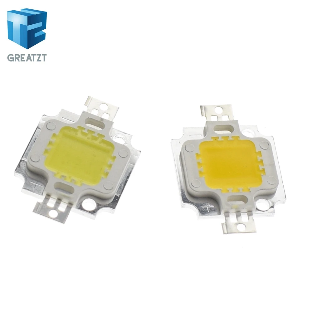 

20pcs/lot 10W LED Chip Bulb 10w led 900lm Lamp Light white warm white High Power 20*48mli Chip for flood lamp