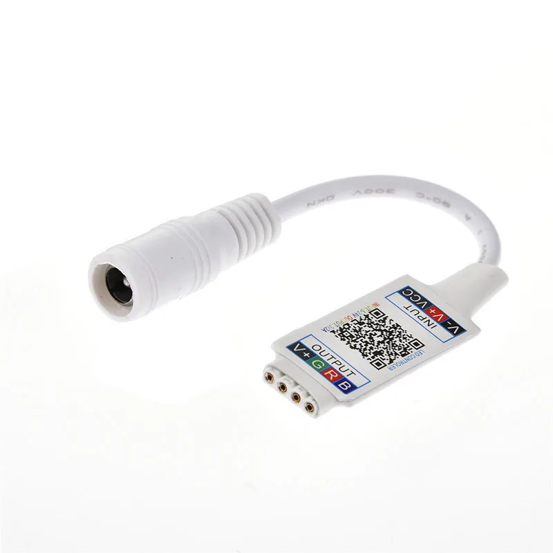 Миниатюрный Bluetooth Контроллер LAIDEYI музыкальный контроллер для световых лент RGB 5 В