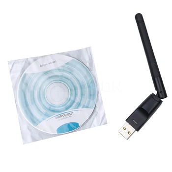

Kebidu Ralink 150M USB 2.0 WiFi Wireless Network Card 802.11 b/g/n LAN Adapter with rotatable Antenna for PC laptop