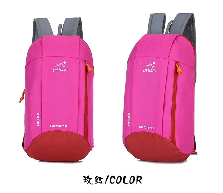 ZYJ Men Women Sport Cycling Small Backpacks Casual Hiking Cycling Light Weight Travel Kids School Backpack Daypack Mochila Bag (32)