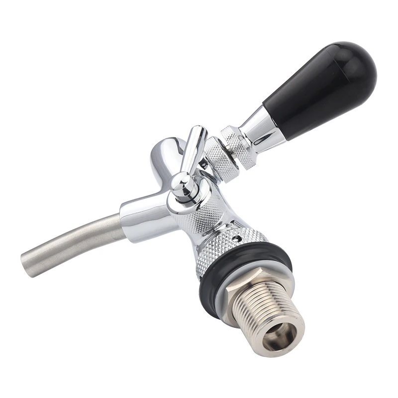 Beer-tap-faucet-Adjustable-Faucet-with-chrome-plating-Flow-Control-beer-faucet-Homebrew-making-tap