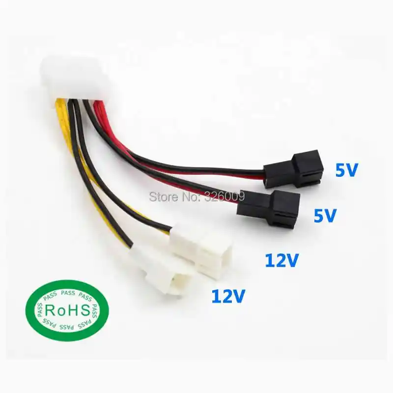 Arsylid Converteケーブルd 4ピン変換3pin 4セット12ボルト5ボルト3ピン4ピンファン変換ケーブル2510ミニ3ピン コネクタ12センチrohs 4pin Fan Fan 4pinconnector 3pin Aliexpress