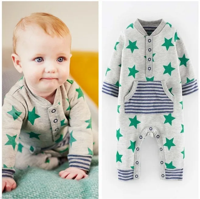 Automne Hiver 100 Coton Nouveau Ne Bebe Garcon Vetements Bebe Barboteuse Nouveau Ne Bebes Costume D Hiver Vetements Bebe Vetements Aliexpress
