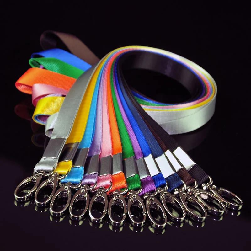 1pc Plain Lanyard With 1 5 Cm Wide Length 90cm High Quality ID Card 
