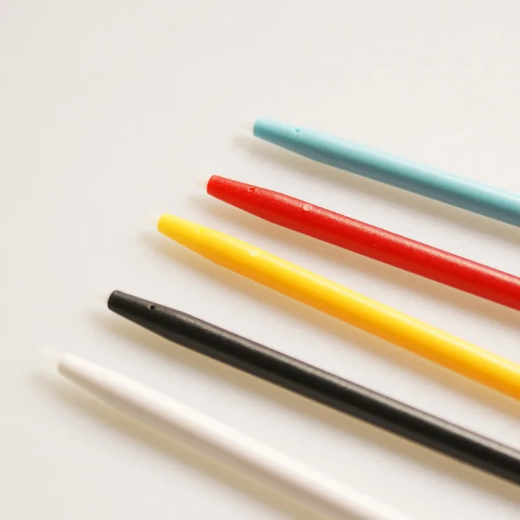 5 шт. Пластик Цвет touch Стилусы ручка для Nintendo Wii U Gamepad