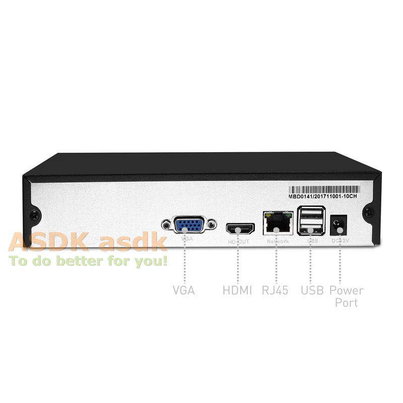 4/8-канальный сетевой видеорегистратор H.264 Мини HD 1080P NVR Сетевой Видео Регистраторы HDMI 4/8 CH CCTV NVR для IP Камера Поддержка CMS ONVIF P2P(черный